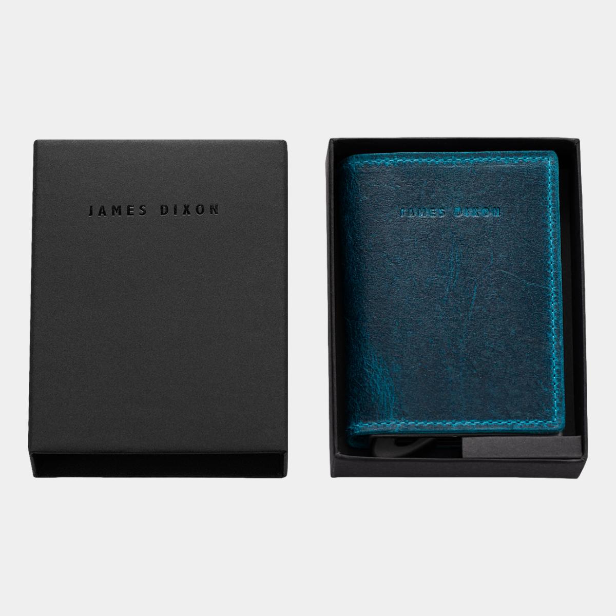 jd0025 james dixon puro raw blue wallet box