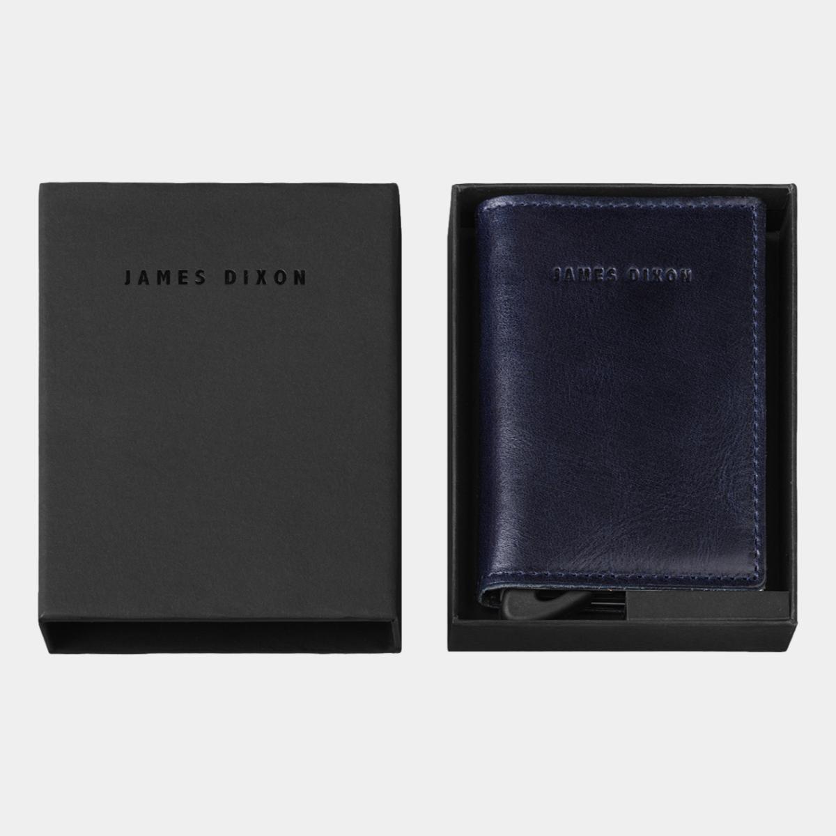 jd0047 james dixon puro classic blue coin pocket wallet box