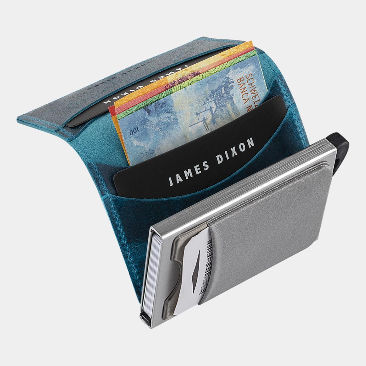 jd0070 james dixon extra cards grey pocket on puro raw wallet notes