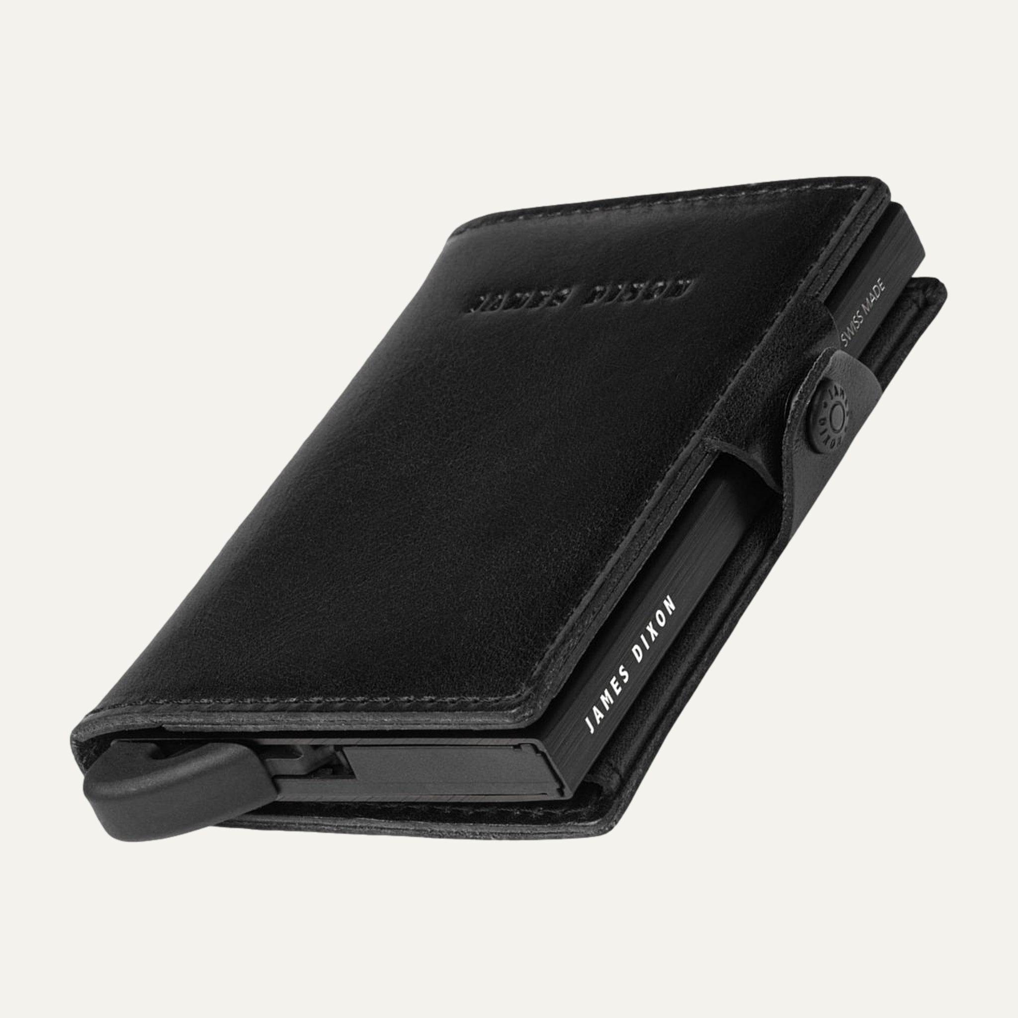 Black - Classic - Coin Pocket - Snap - Wallet