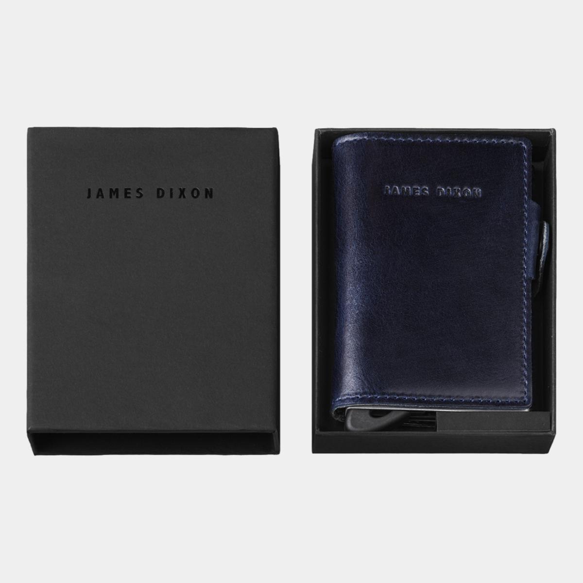 jd0075 james dixon boton classic blue coin pocket wallet box