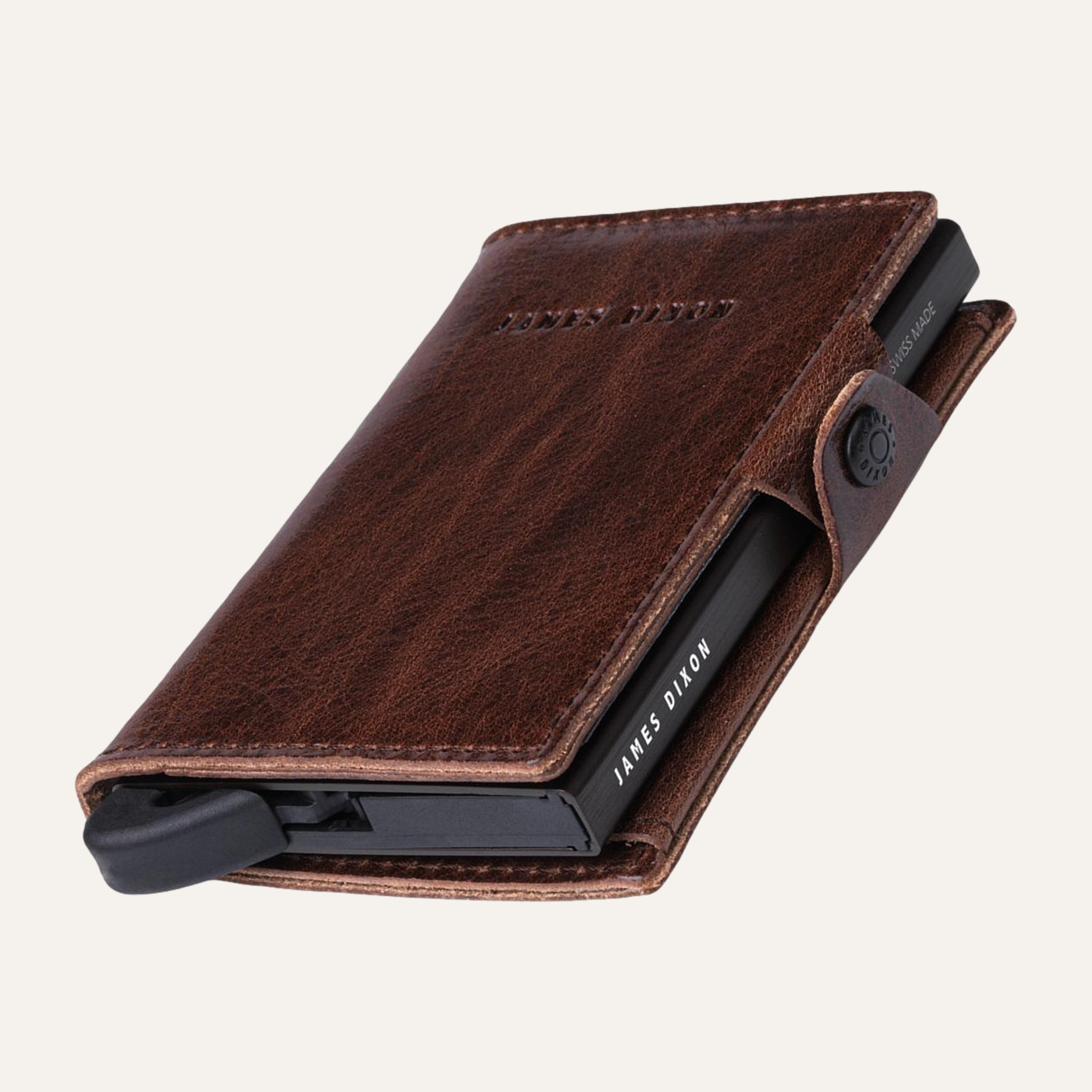 Dark Brown Cacao - Classic - Coin Pocket - Snap - Wallet