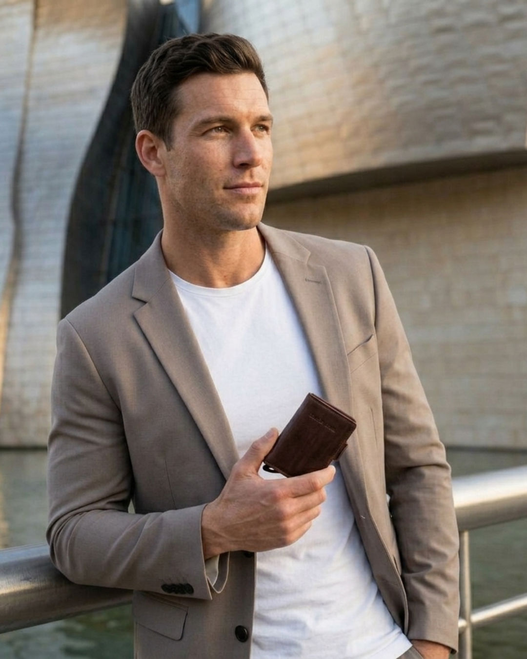 Dark Brown Cacao - Classic - Coin Pocket - Snap - Wallet