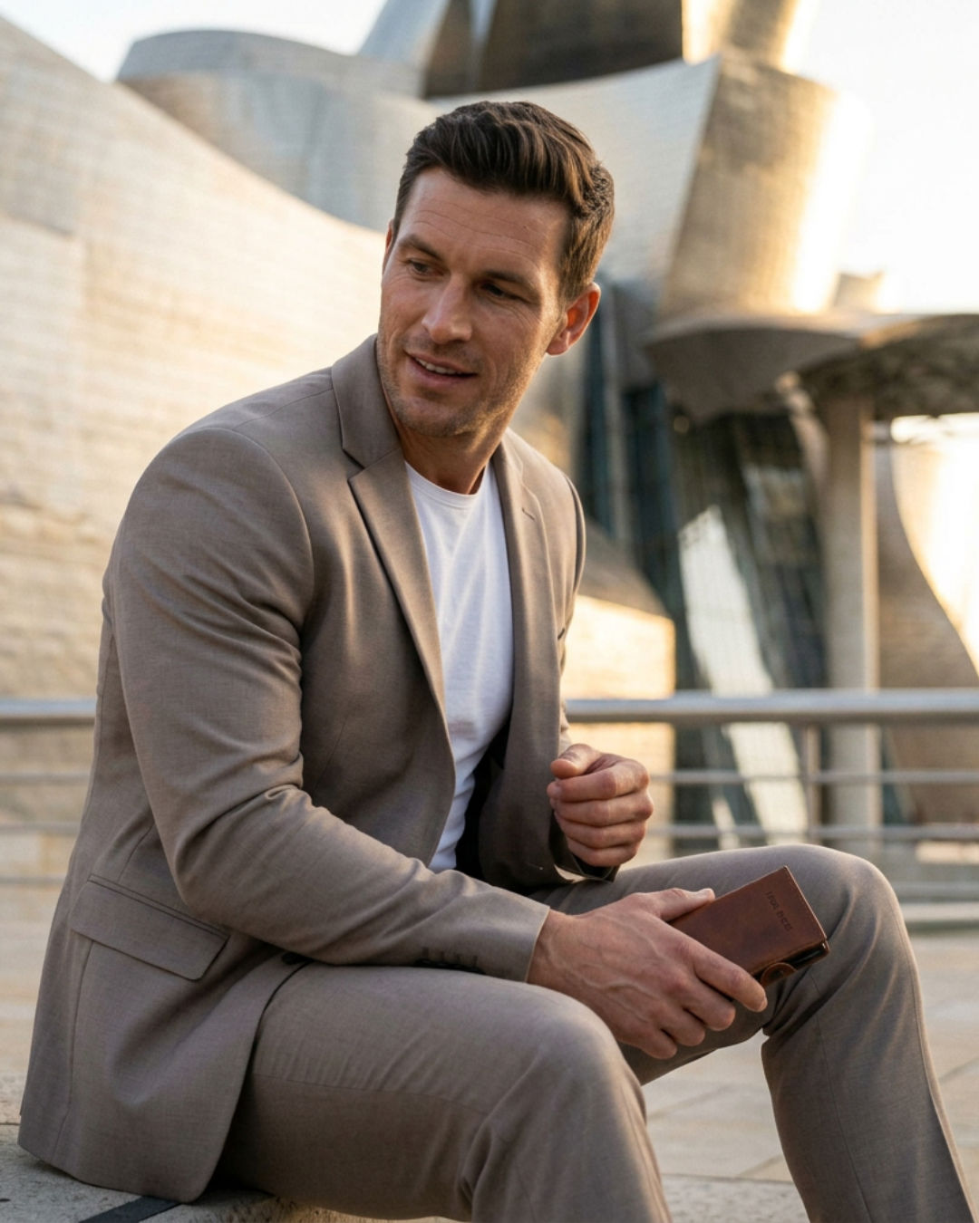 Brown Havana - Classic - Coin Pocket - Snap - Wallet