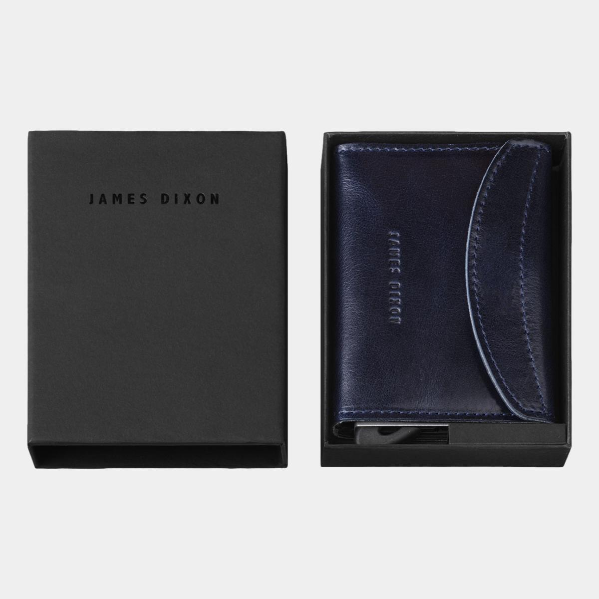 jd0089 james dixon grande classic blue wallet box