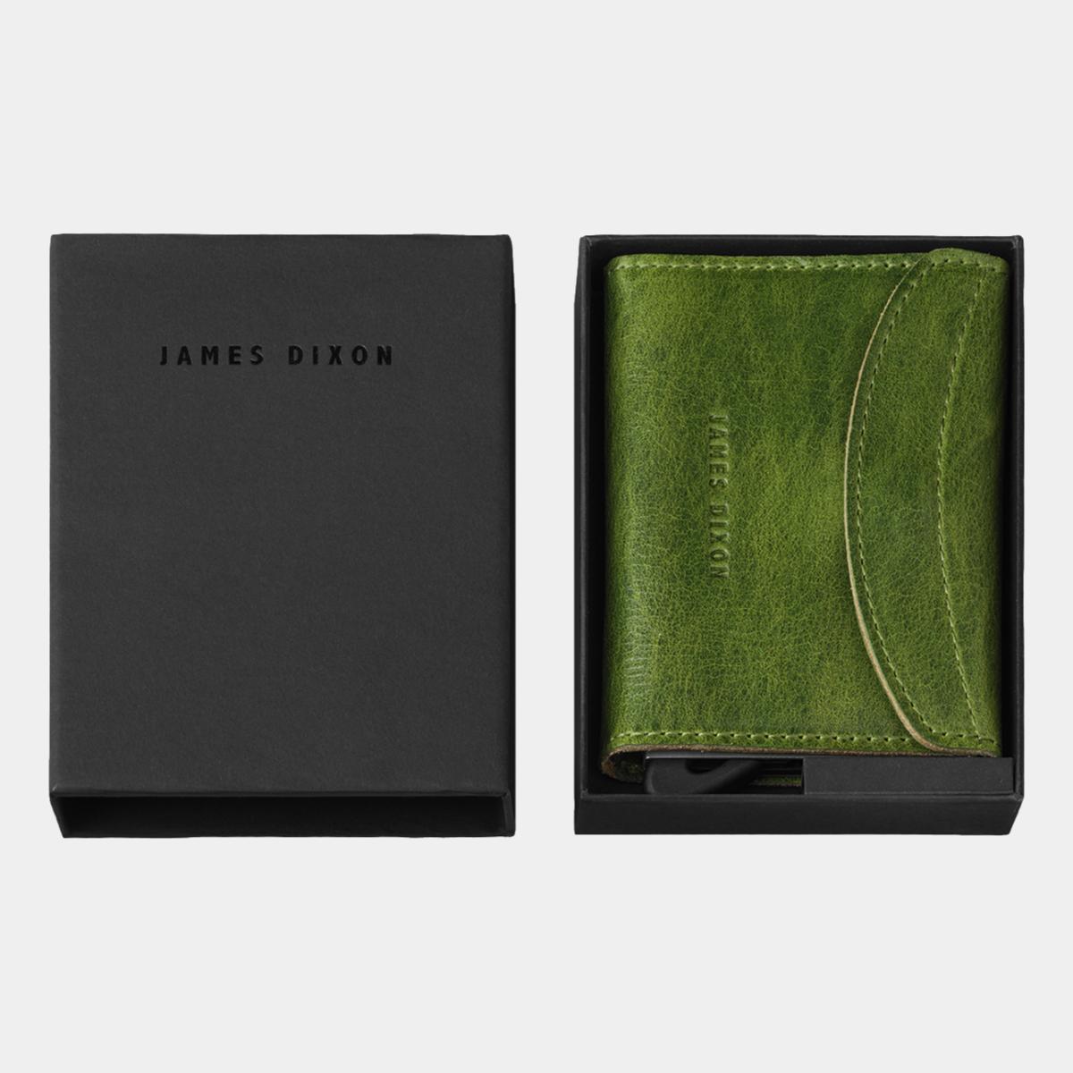 jd0093 james dixon grande classic green wallet box