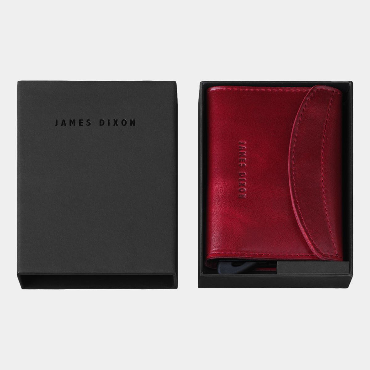 jd0096 james dixon grande classic red wallet box