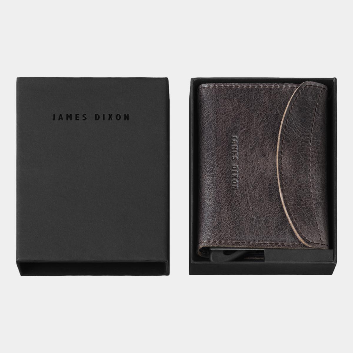 jd0098 james dixon grande classic saddle brown wallet box