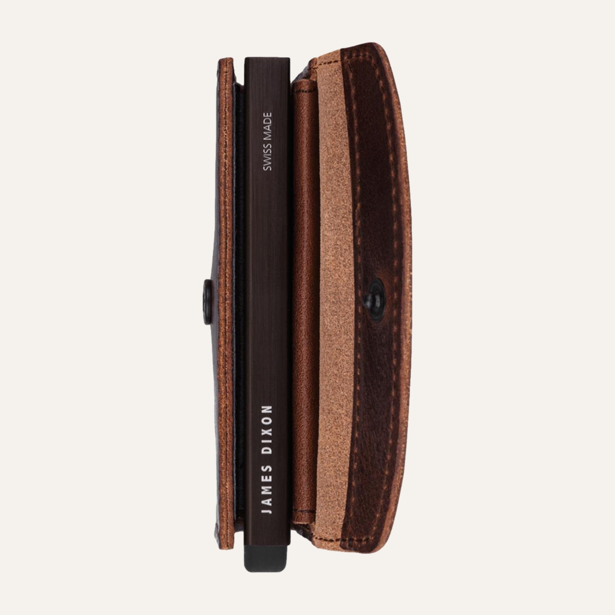 Dark Brown Cacao - Classic - Coin Pocket - Flap - Wallet