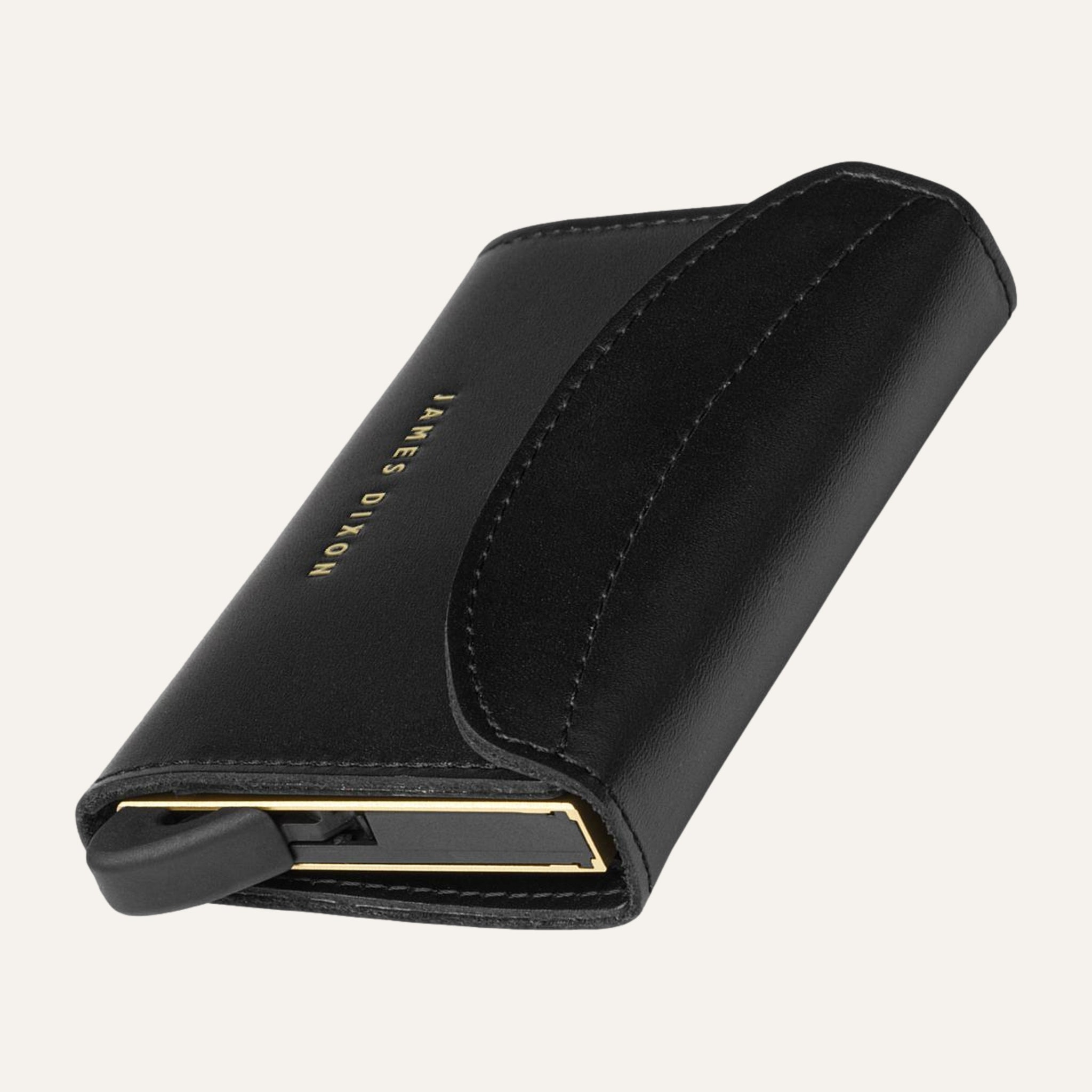 Black/Gold - One - Münzfach - Lasche - Portemonnaie