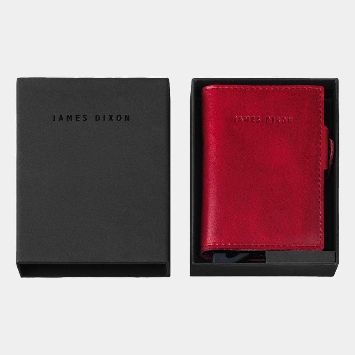 jd0132 james dixon boton classic red wallet box
