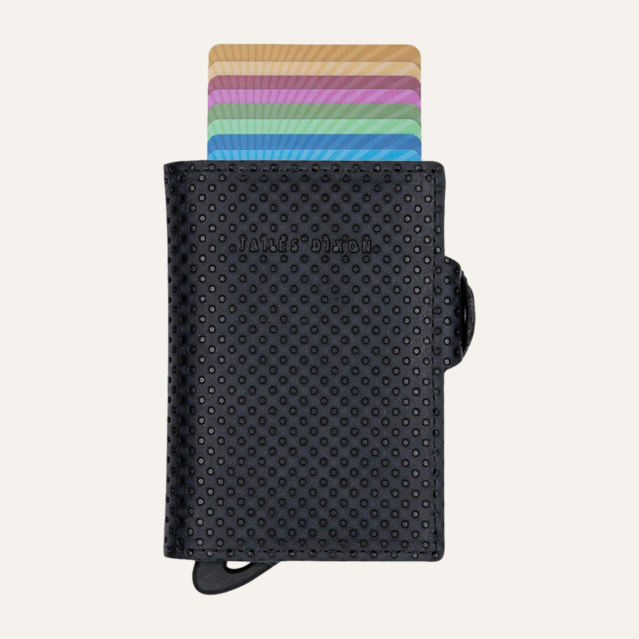Black - Racing - Coin Pocket - Snap - Wallet