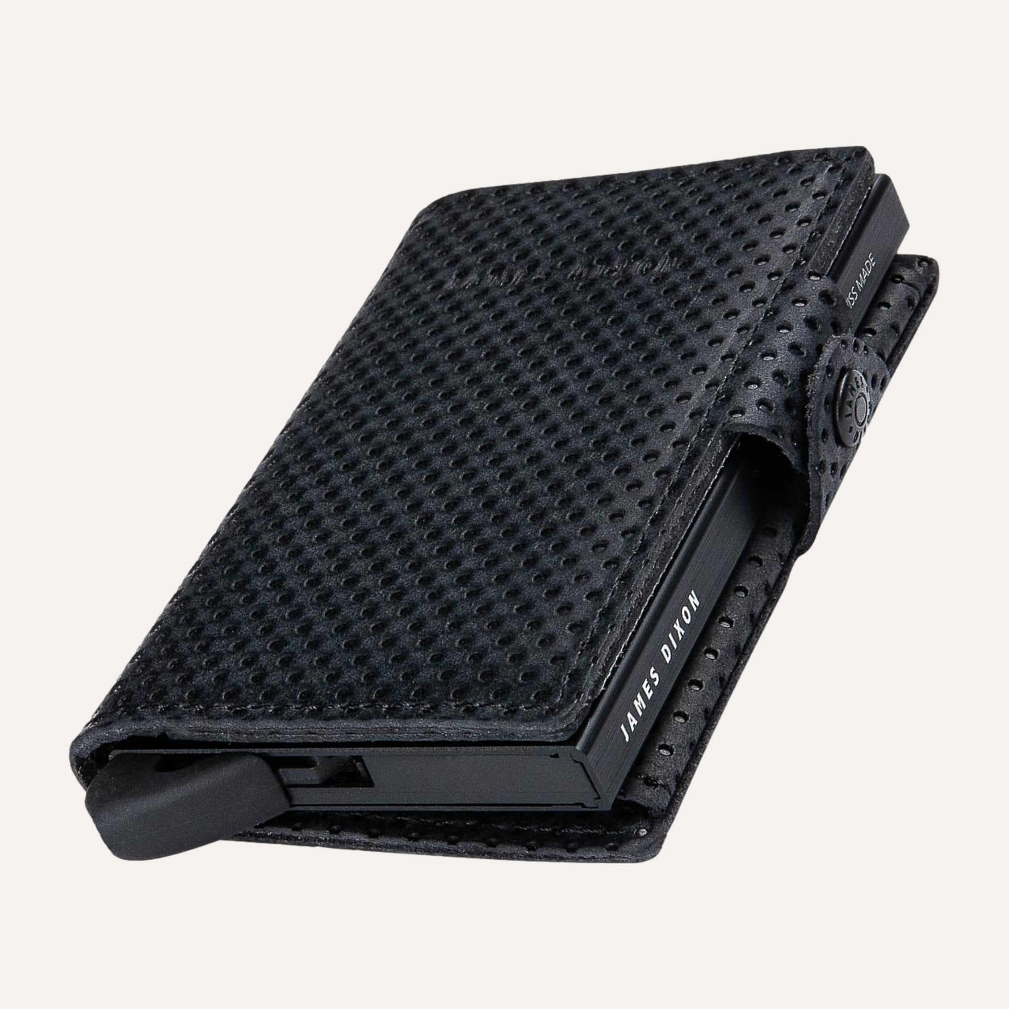 Black - Racing - Coin Pocket - Snap - Wallet