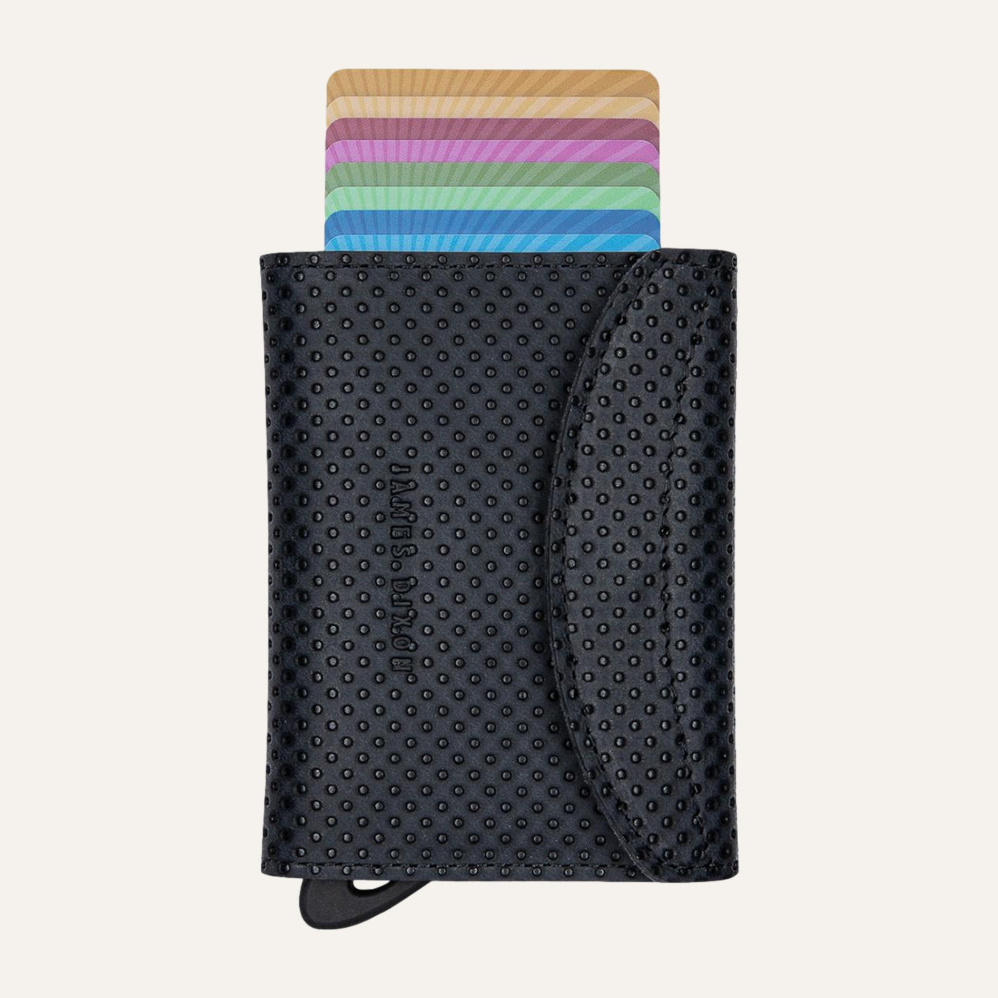 Black - Racing - Coin Pocket - Flap - Wallet
