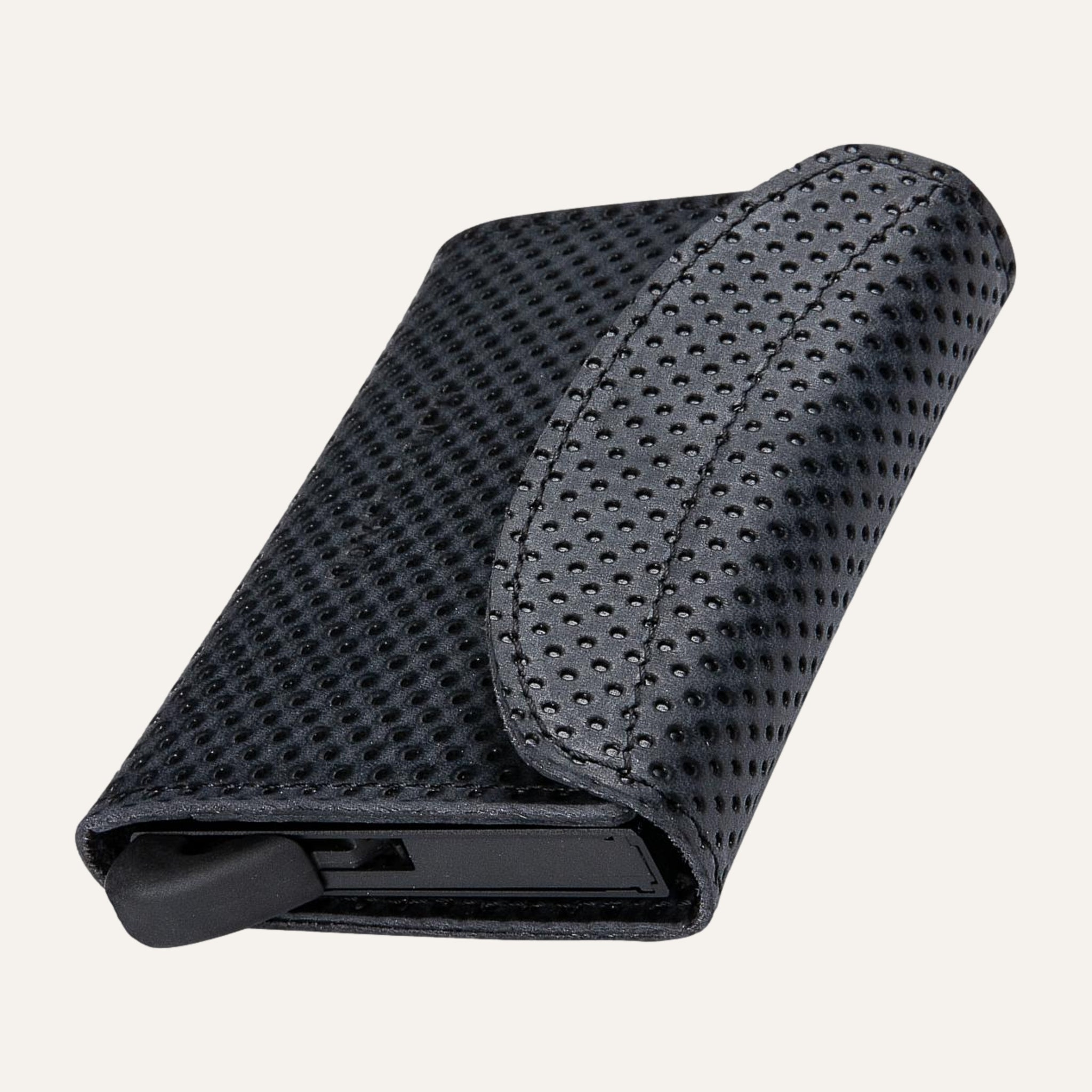 Black - Racing - Coin Pocket - Flap - Wallet