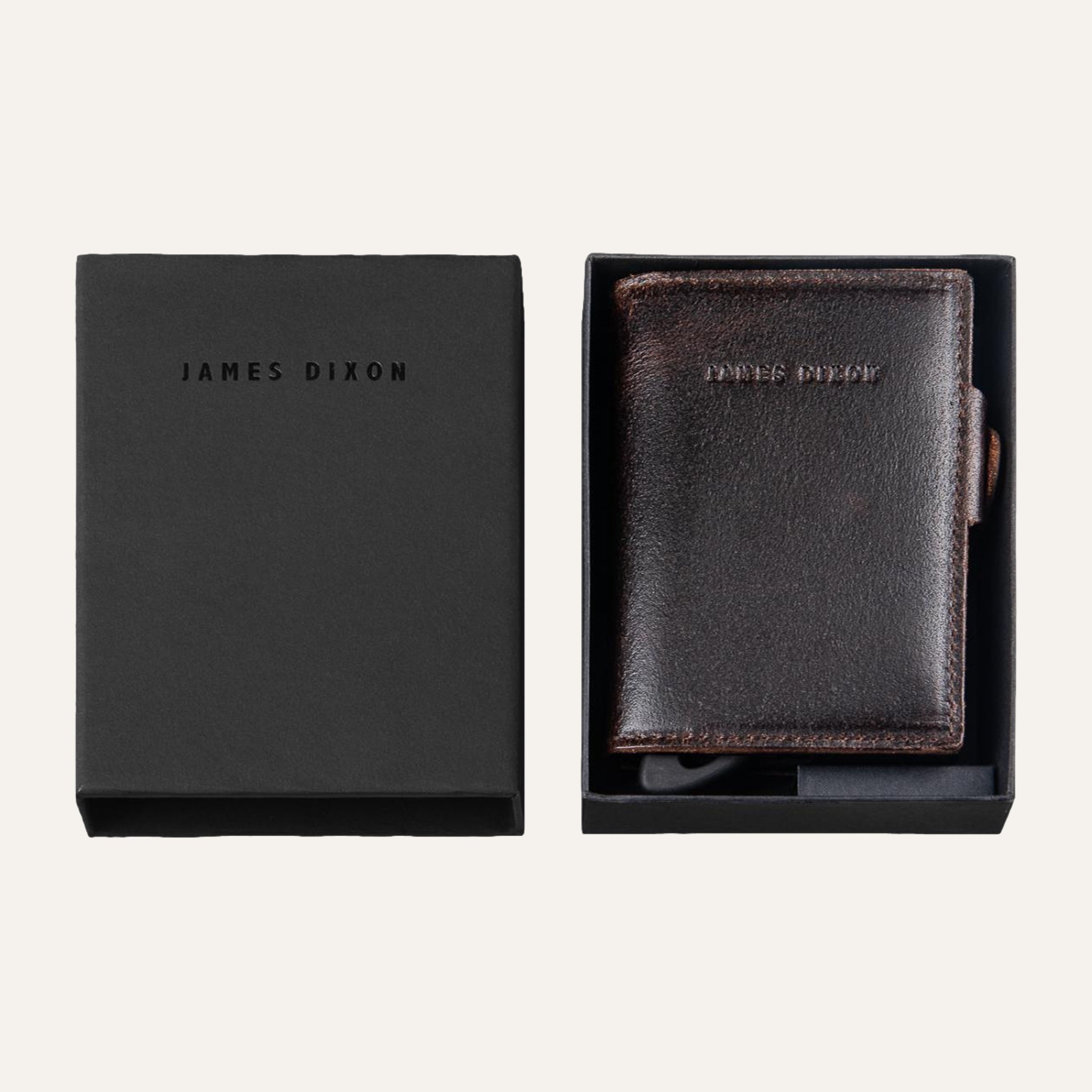 Dark Brown Tobacco - Raw - Coin Pocket - Snap - Wallet