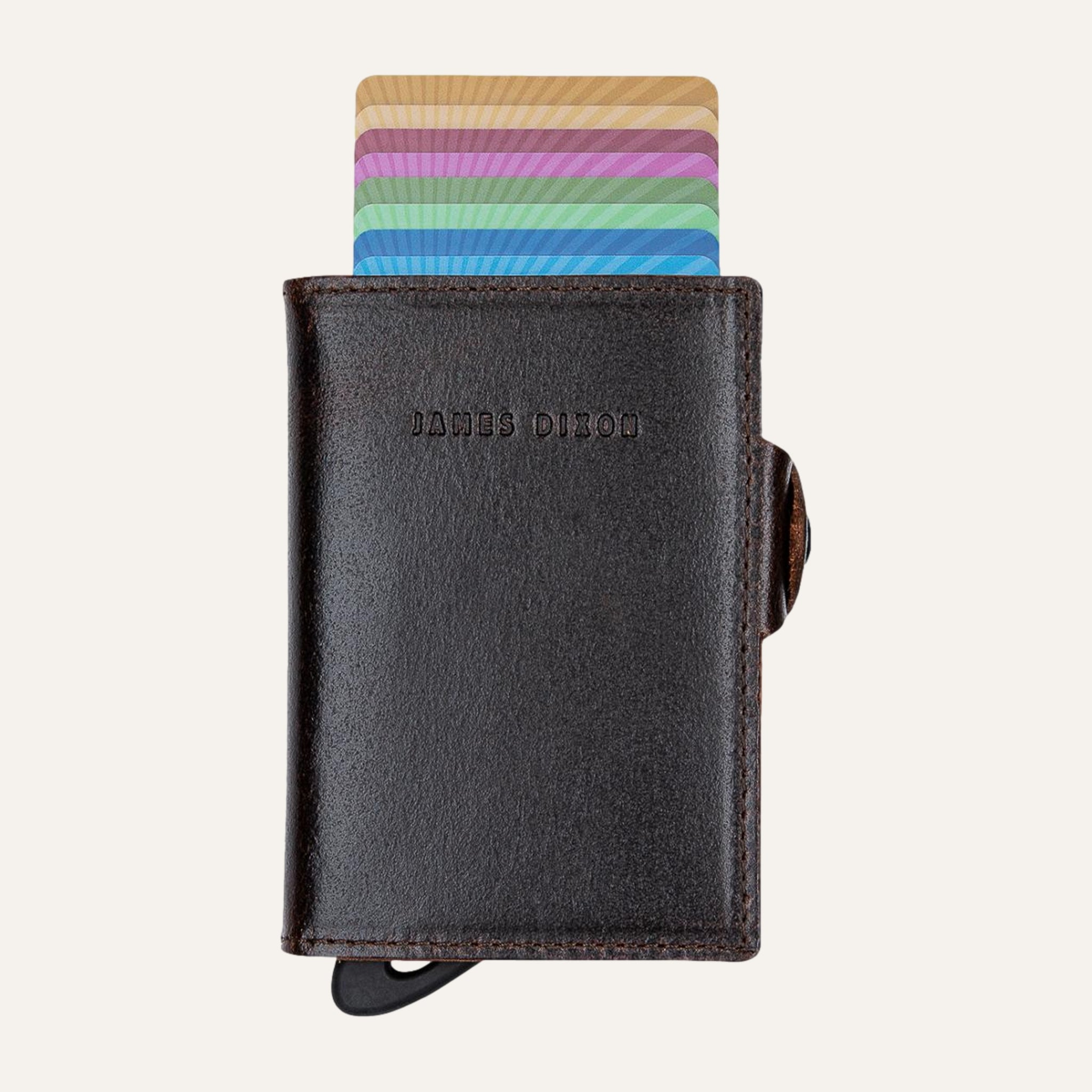 Dark Brown Tobacco - Raw - Coin Pocket - Snap - Wallet