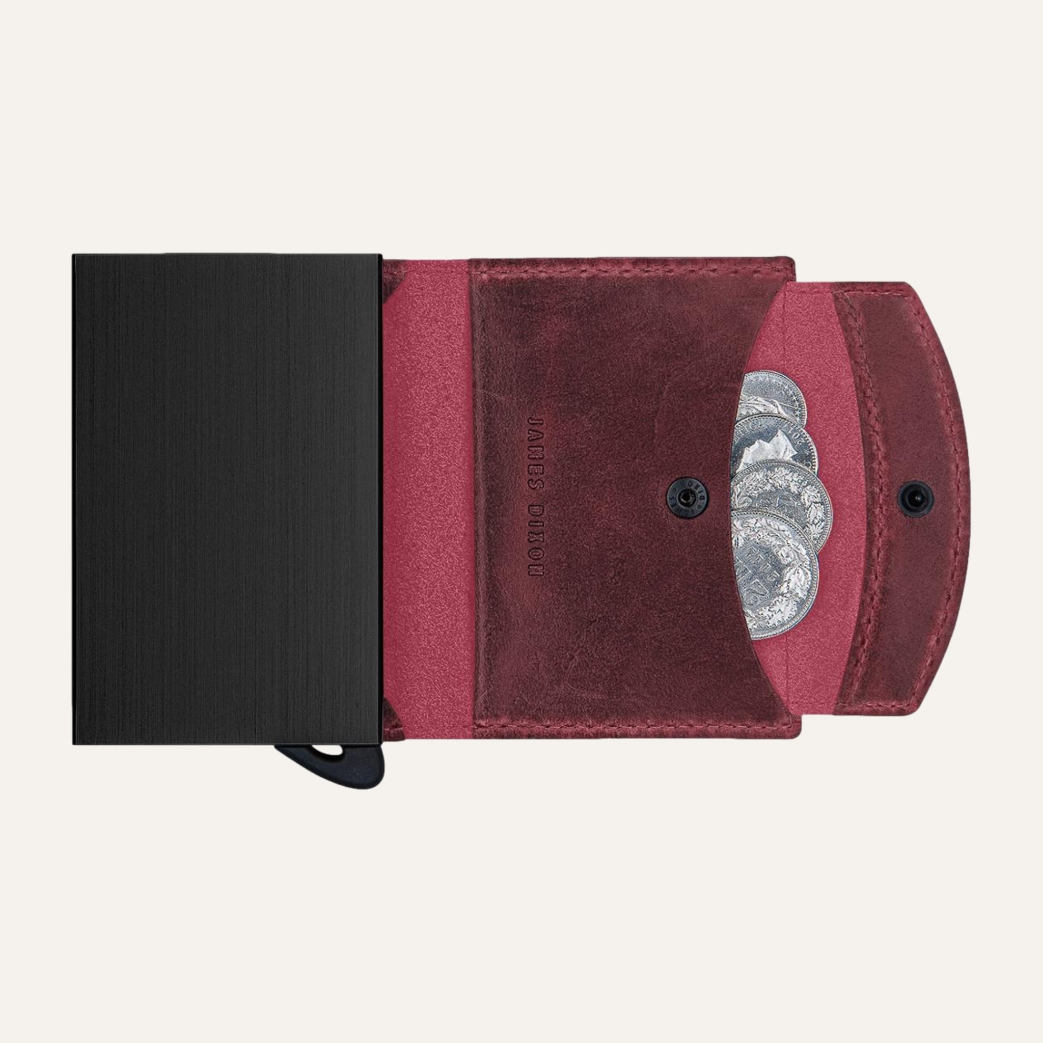 Red - Raw - Coin Pocket - Wallet