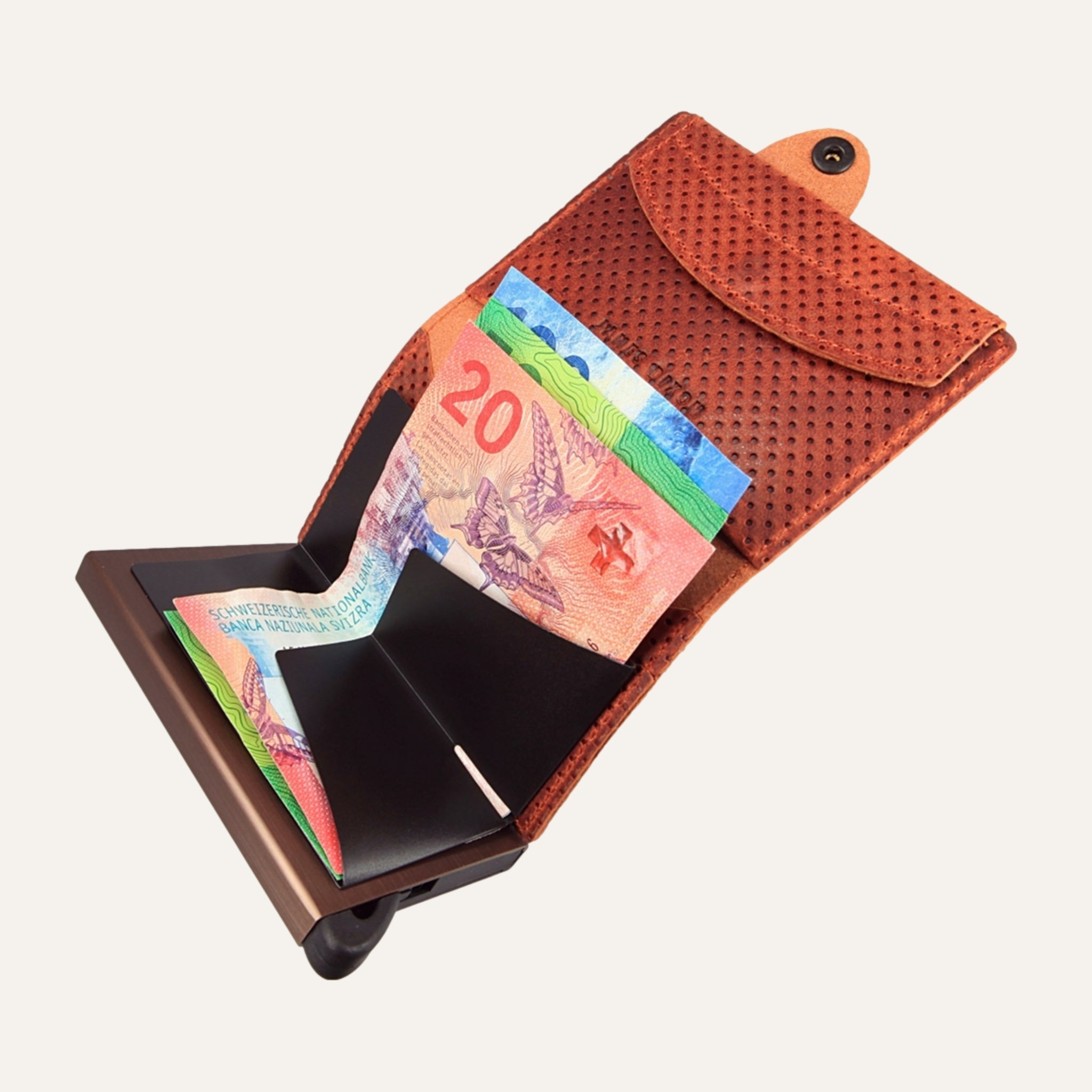 Rust - Racing - Münzfach - Knopf - Portemonnaie