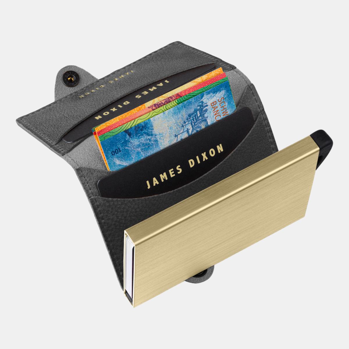 jd0204 james dixon boton grace black gold wallet notes