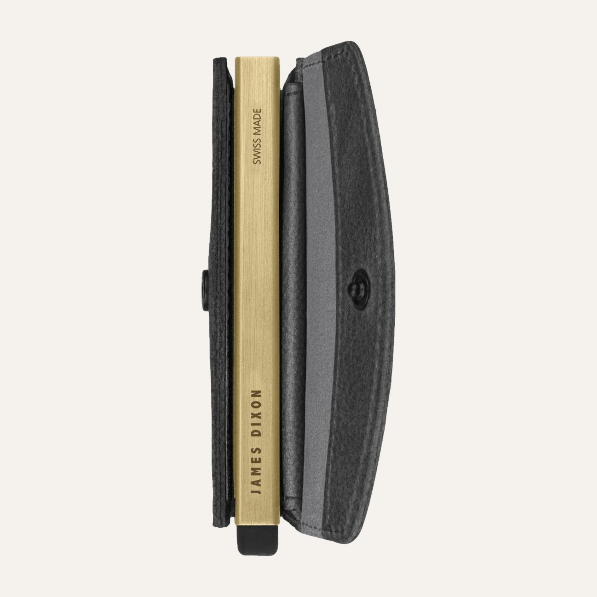 Black/Gold - Grace - Münzfach - Lasche - Portemonnaie