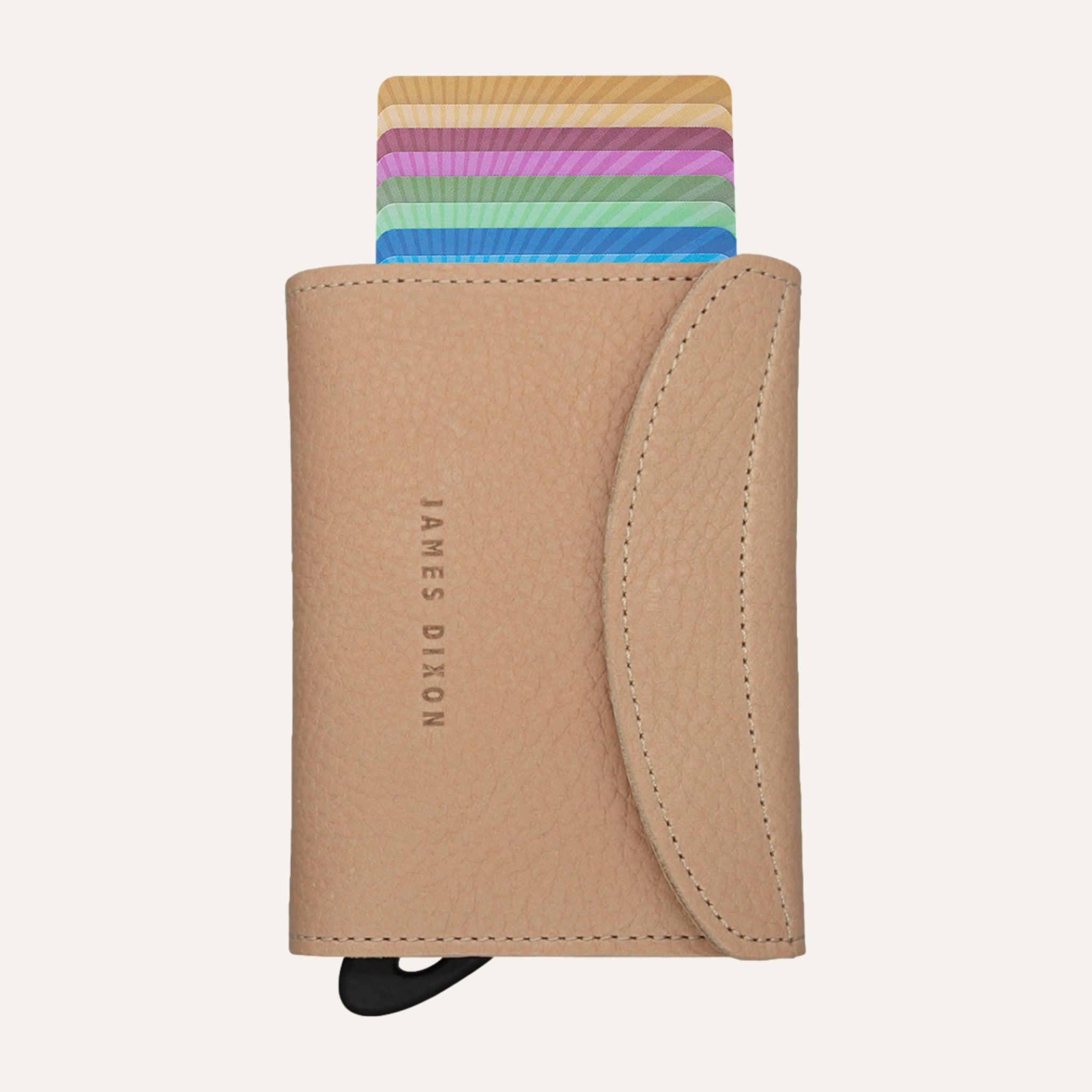 Taupe - Grace - Coin Pocket - Flap - Wallet