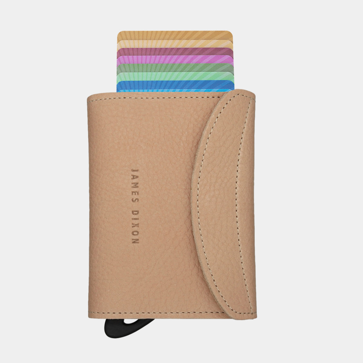 Taupe - Grace - Coin Pocket - Flap - Wallet