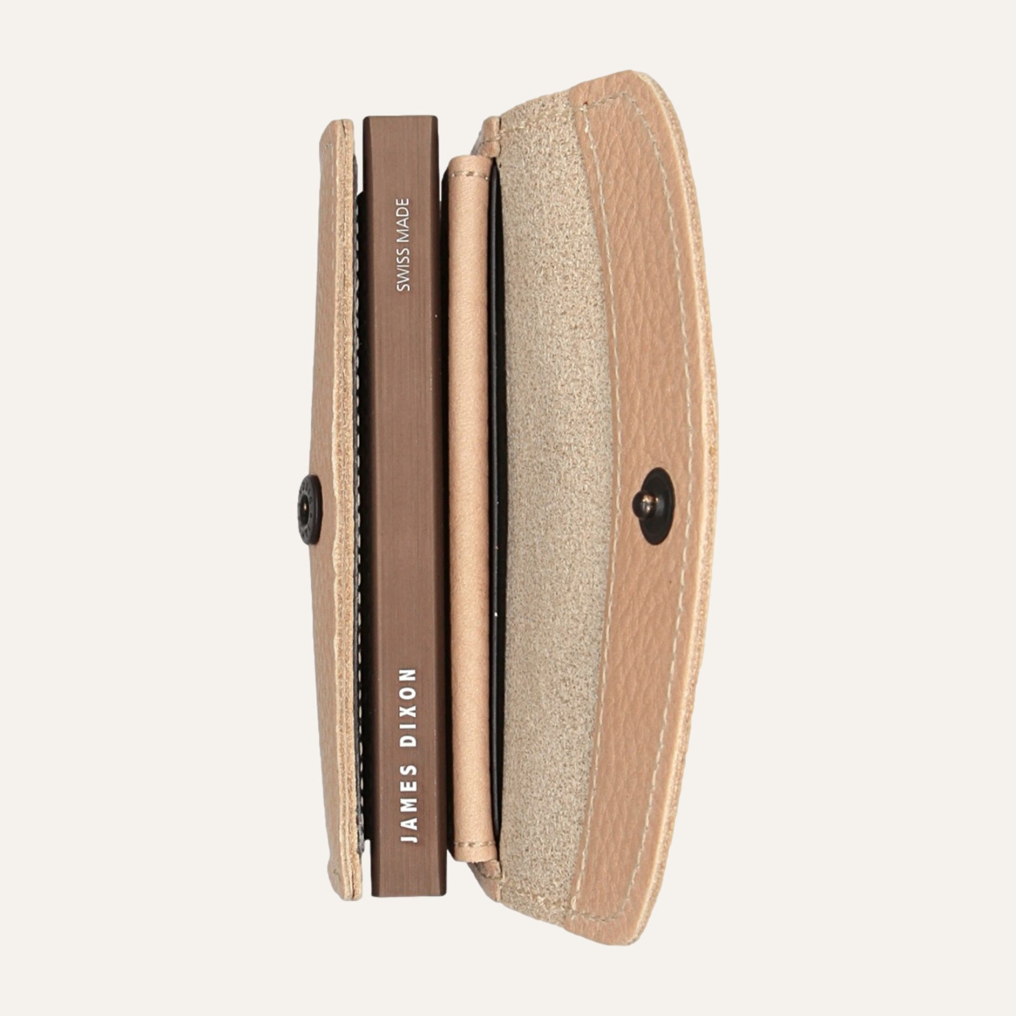 Taupe - Grace - Coin Pocket - Flap - Wallet
