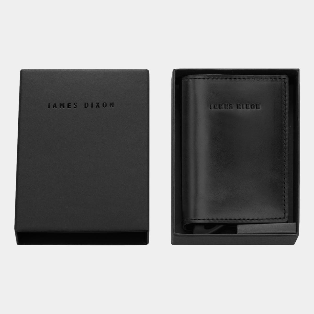jd0221 james dixon puro classic black devil red wallet box