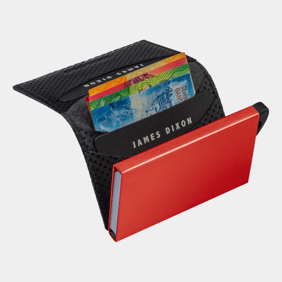 jd0226 james dixon puro racing black scarlet wallet notes