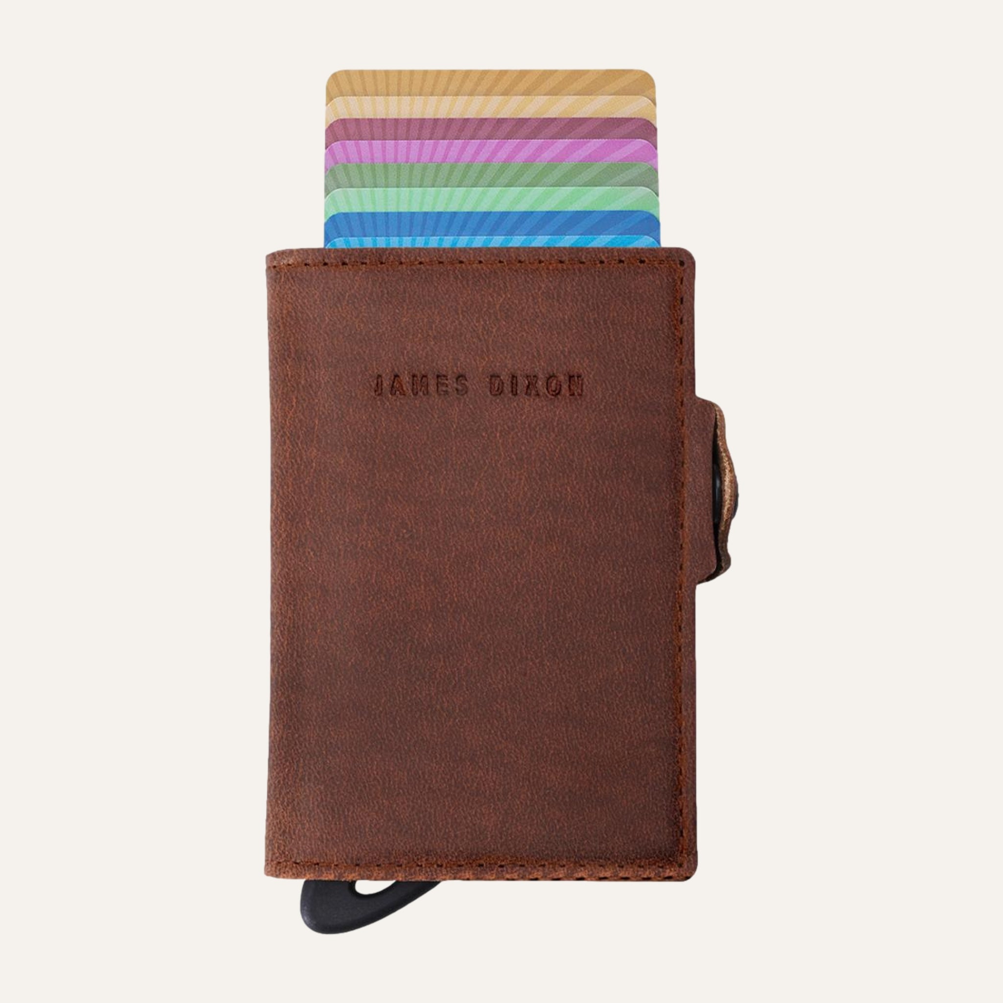 Brown Havana - Vintage - Coin Pocket - Snap - Wallet