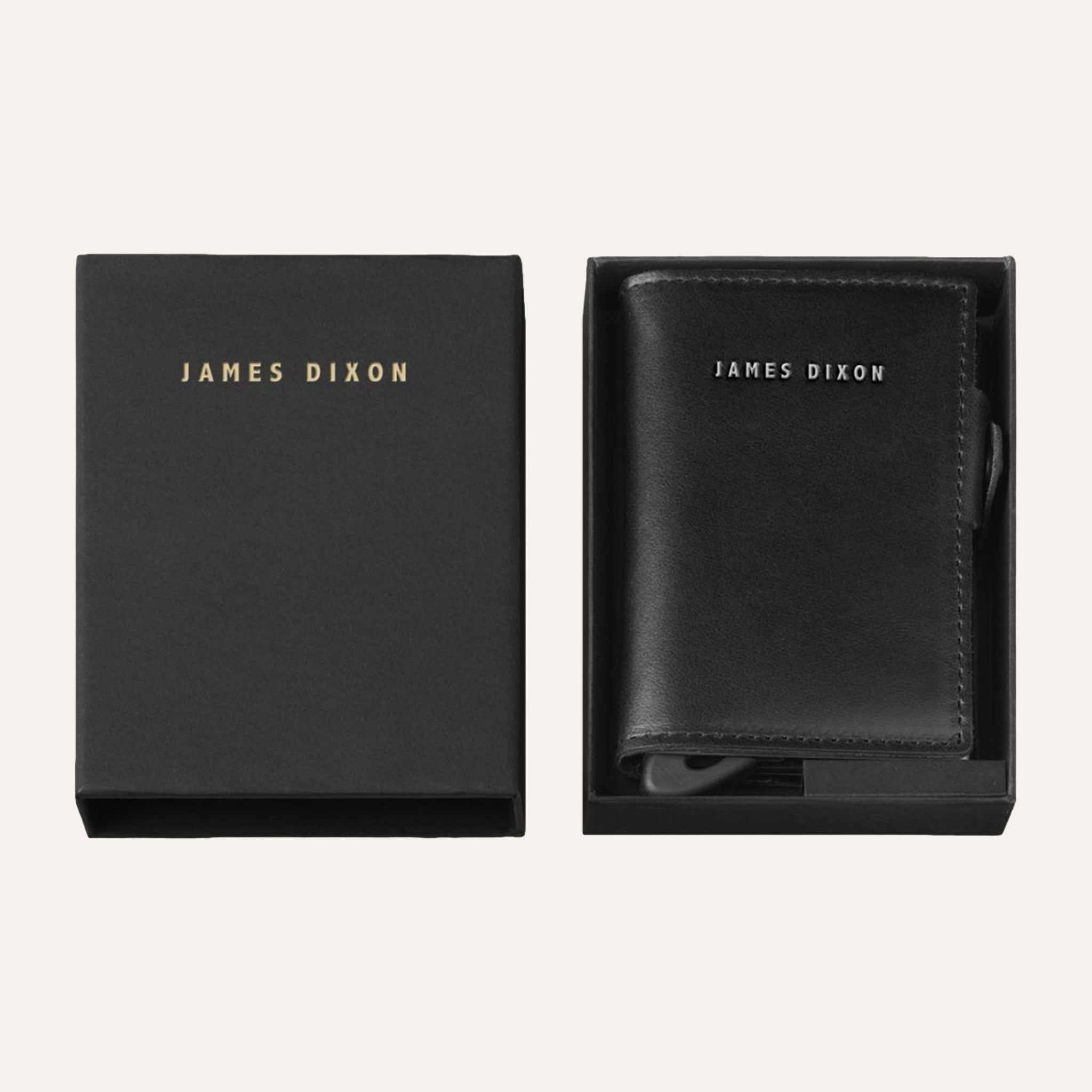 Black/Silver - Classic - Coin Pocket - Snap - Wallet