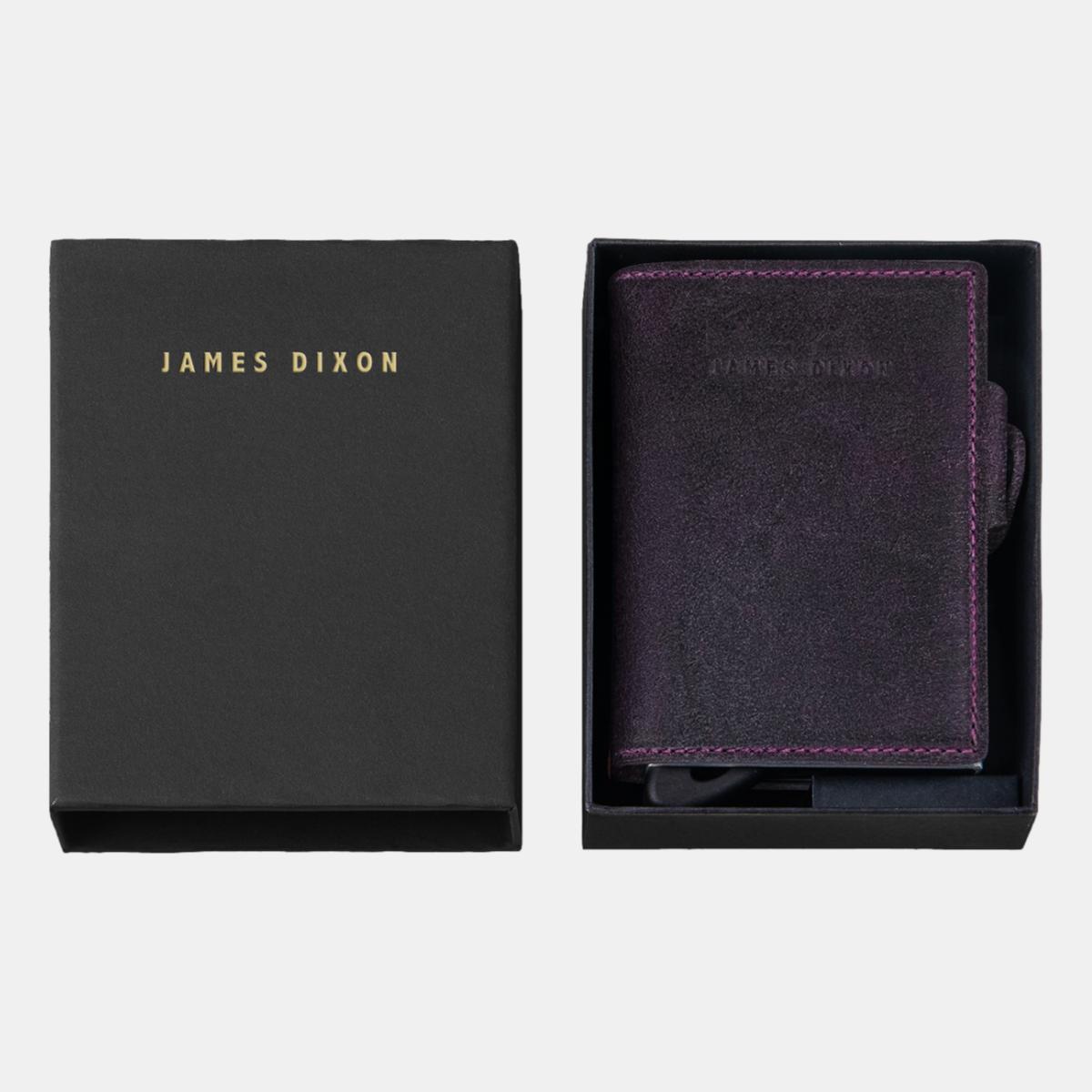 jd0293 james dixon boton raw purple wallet box