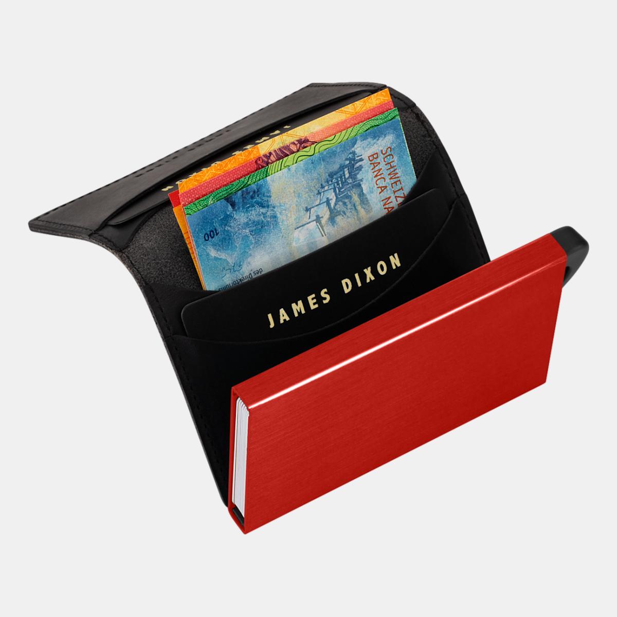 jd0318 james dixon puro vintage black scarlet wallet notes