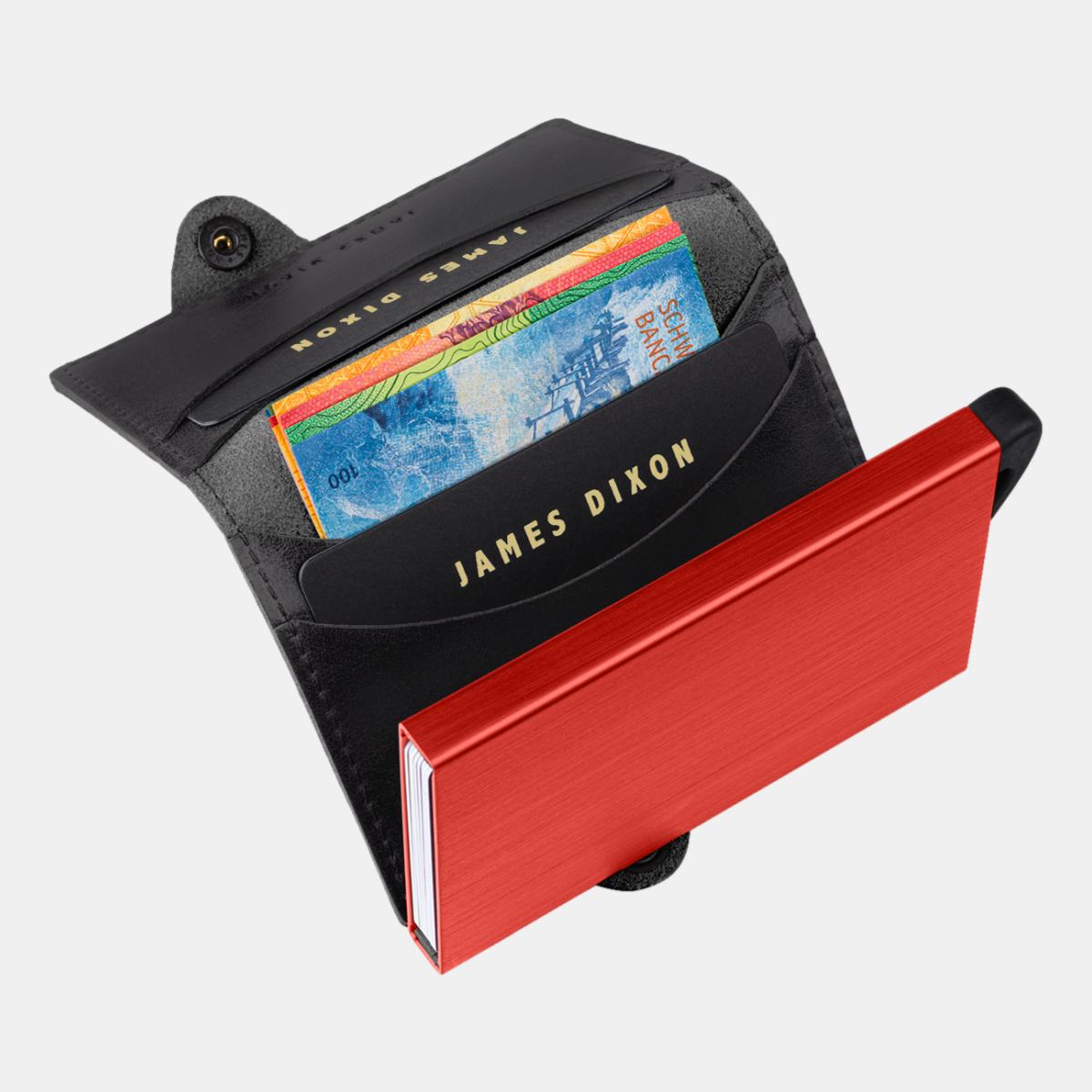 jd0324 james dixon boton vintage black scarlet wallet notes