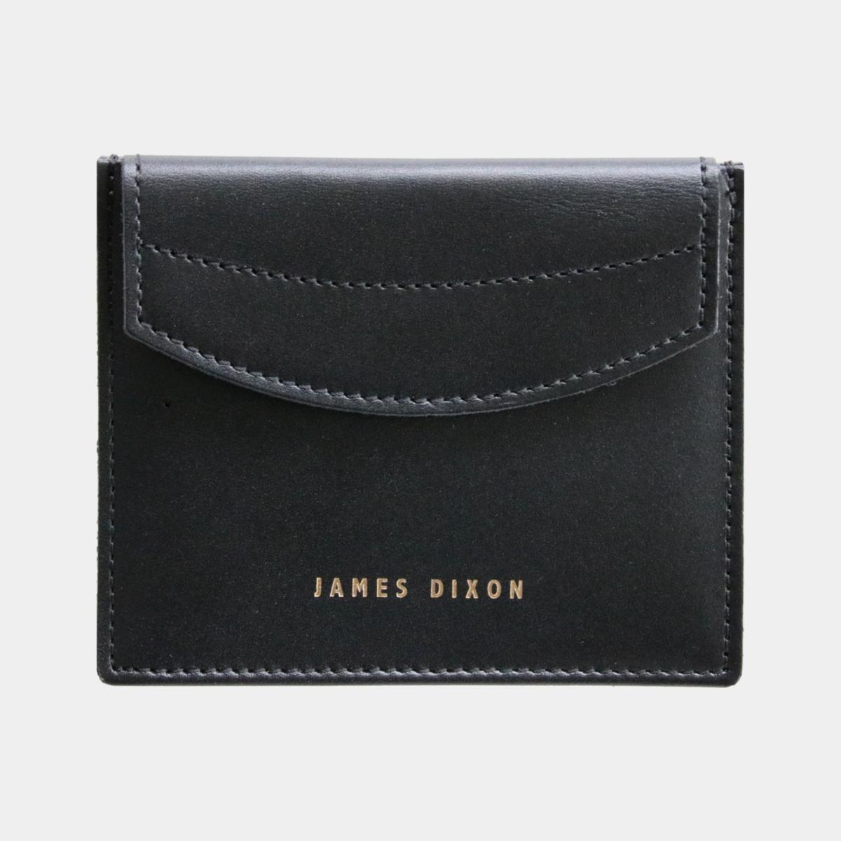 jd0326 james dixon poco one black coin pocket wallet front