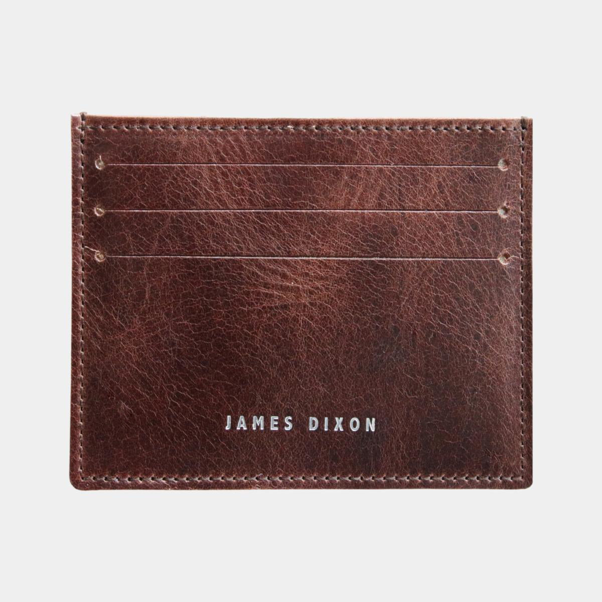jd0329 james dixon poco classic cacao brown wallet front