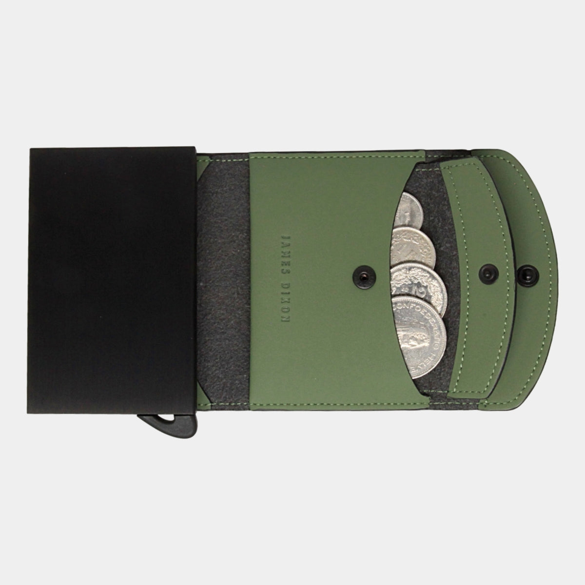 Green - Nautica - Coin Pocket - Flap - Wallet