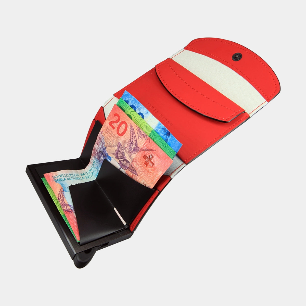 Red - Nautica - Coin Pocket - Flap - Wallet