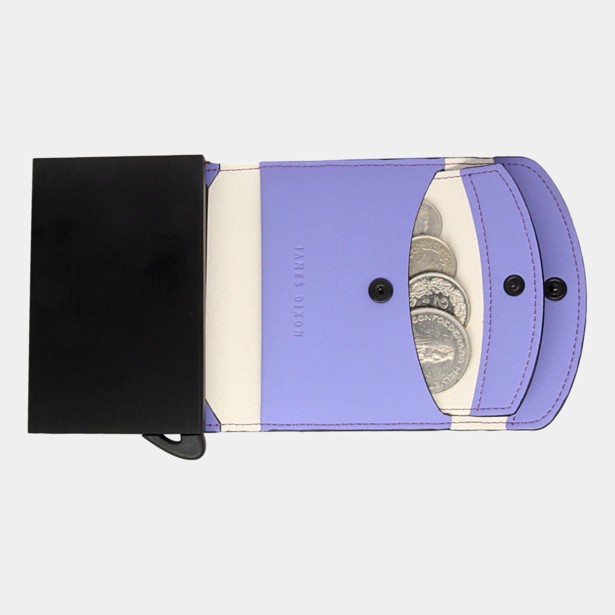 Purple - Nautica - Coin Pocket - Flap - Wallet