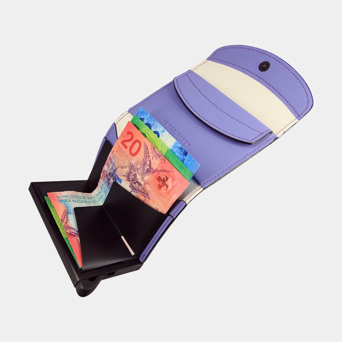 Purple - Nautica - Coin Pocket - Flap - Wallet