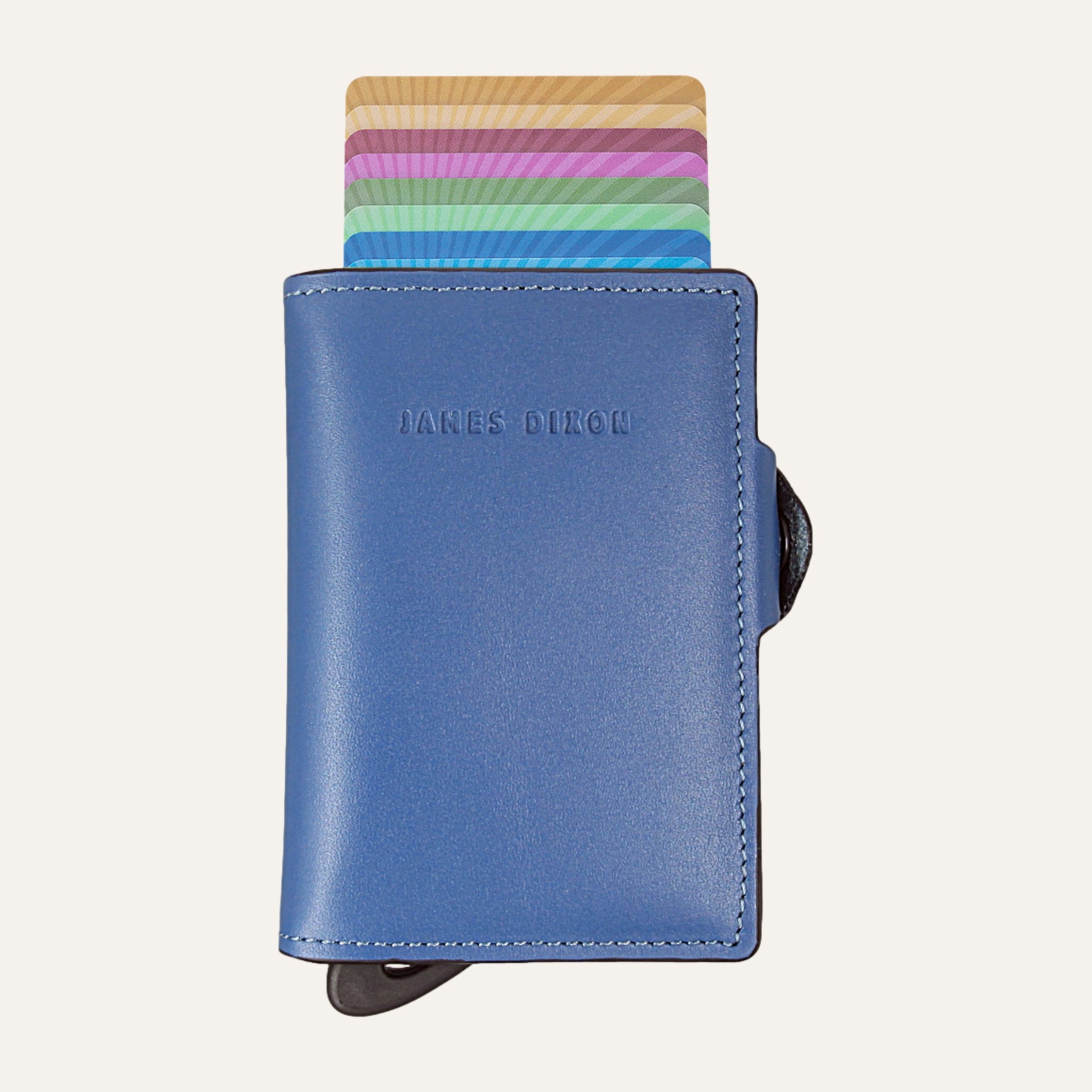 Blue - One - Coin Pocket - Snap - Wallet