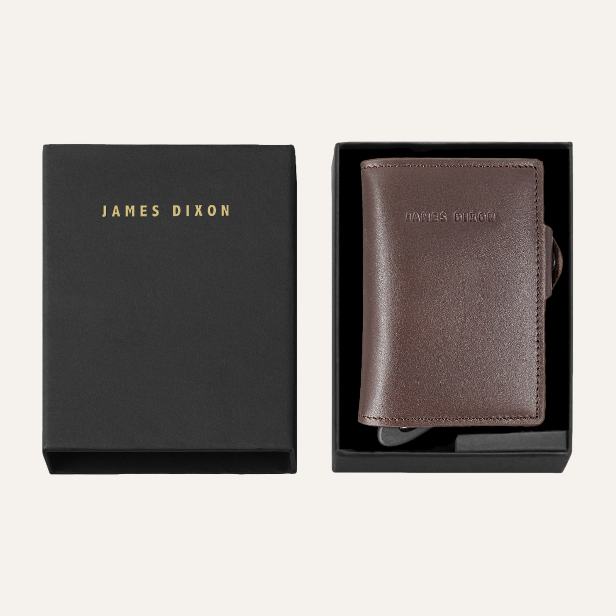 Dark Brown Cacao - One - Coin Pocket - Snap - Wallet
