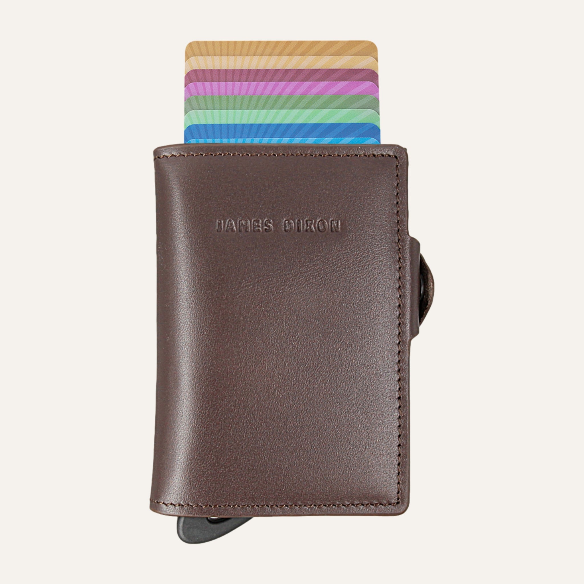 Dark Brown Cacao - One - Coin Pocket - Snap - Wallet