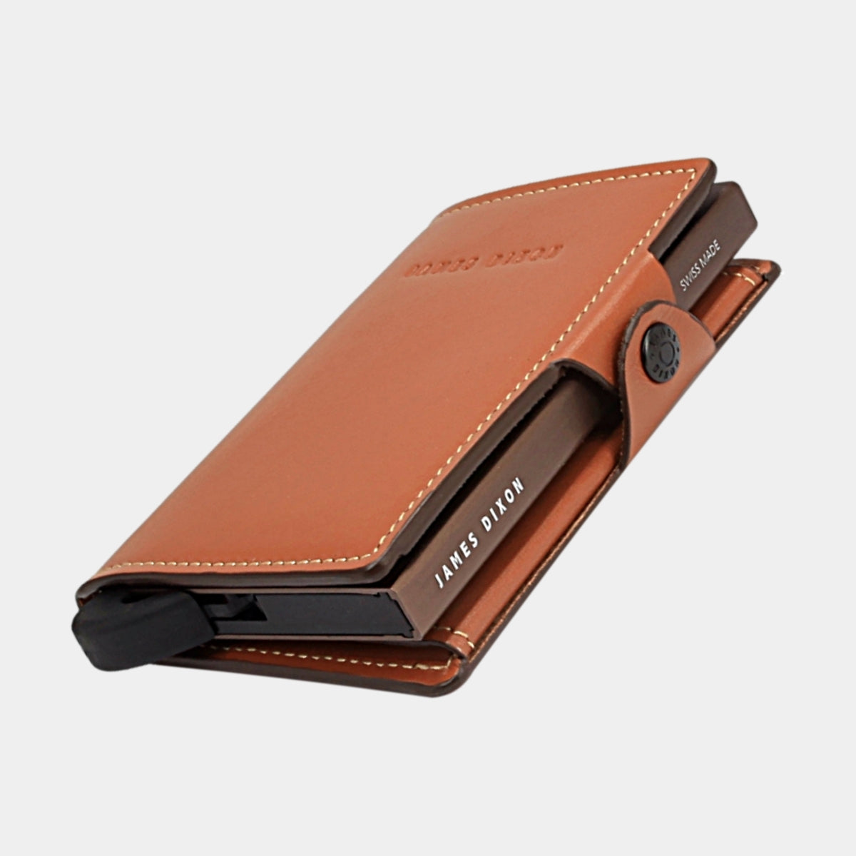 Light Brown Caramel - One - Coin Pocket - Snap - Wallet