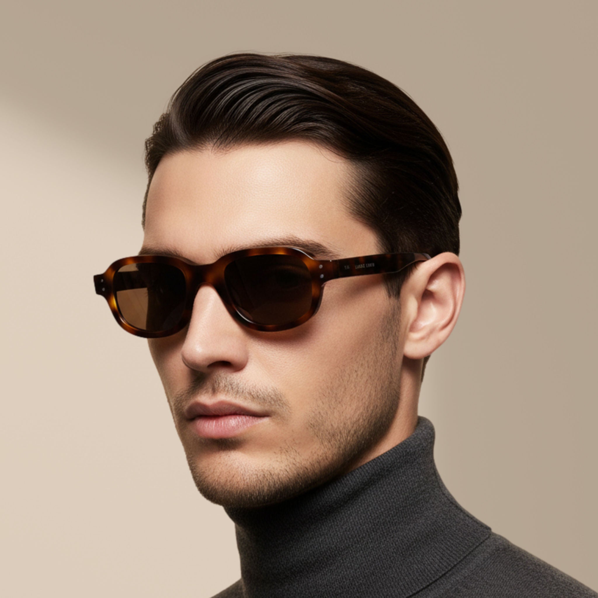 Havanna/Braun – Warwick – Rechteckig – Acetat – Sonnenbrille