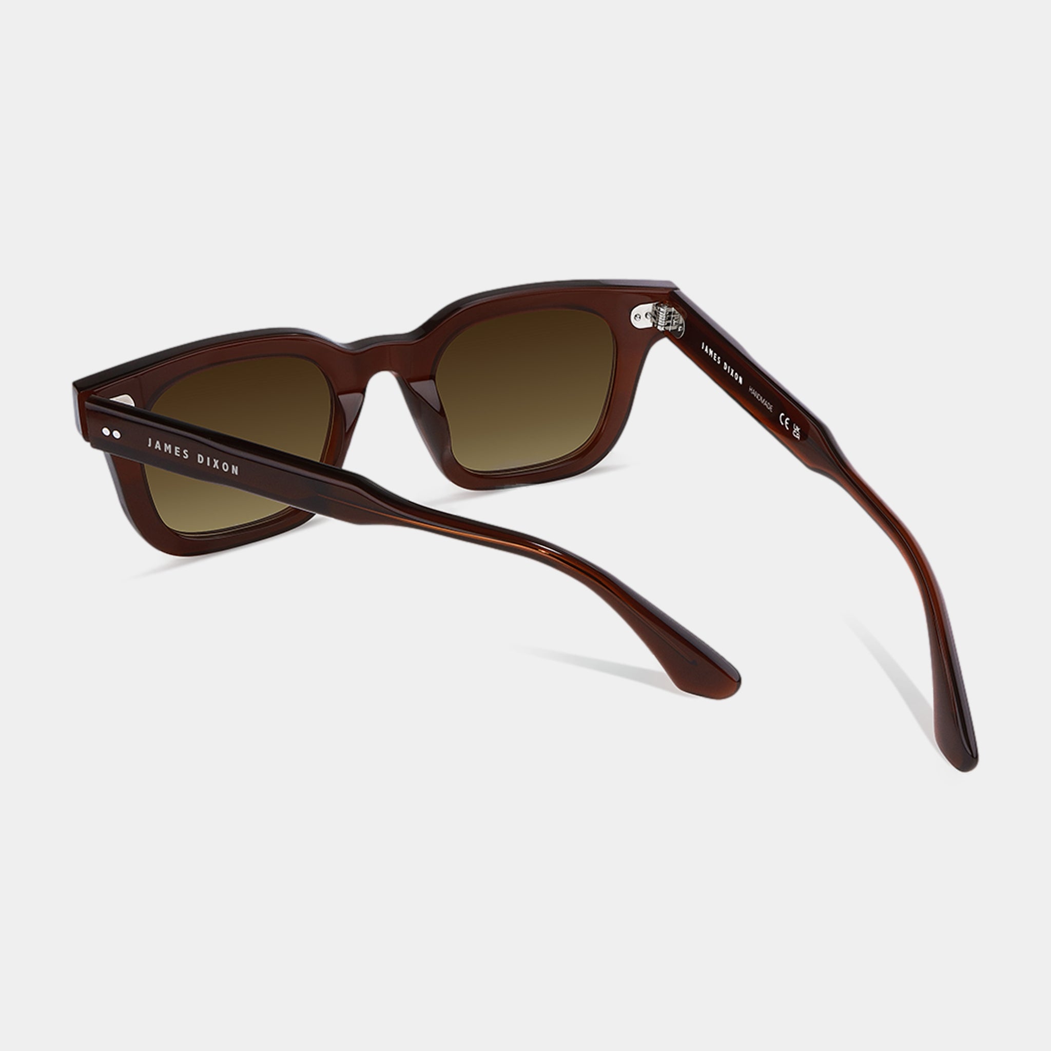 Marrone/Gradiente Marrone – Milton – Squadrata – Acetato – Occhiali da sole