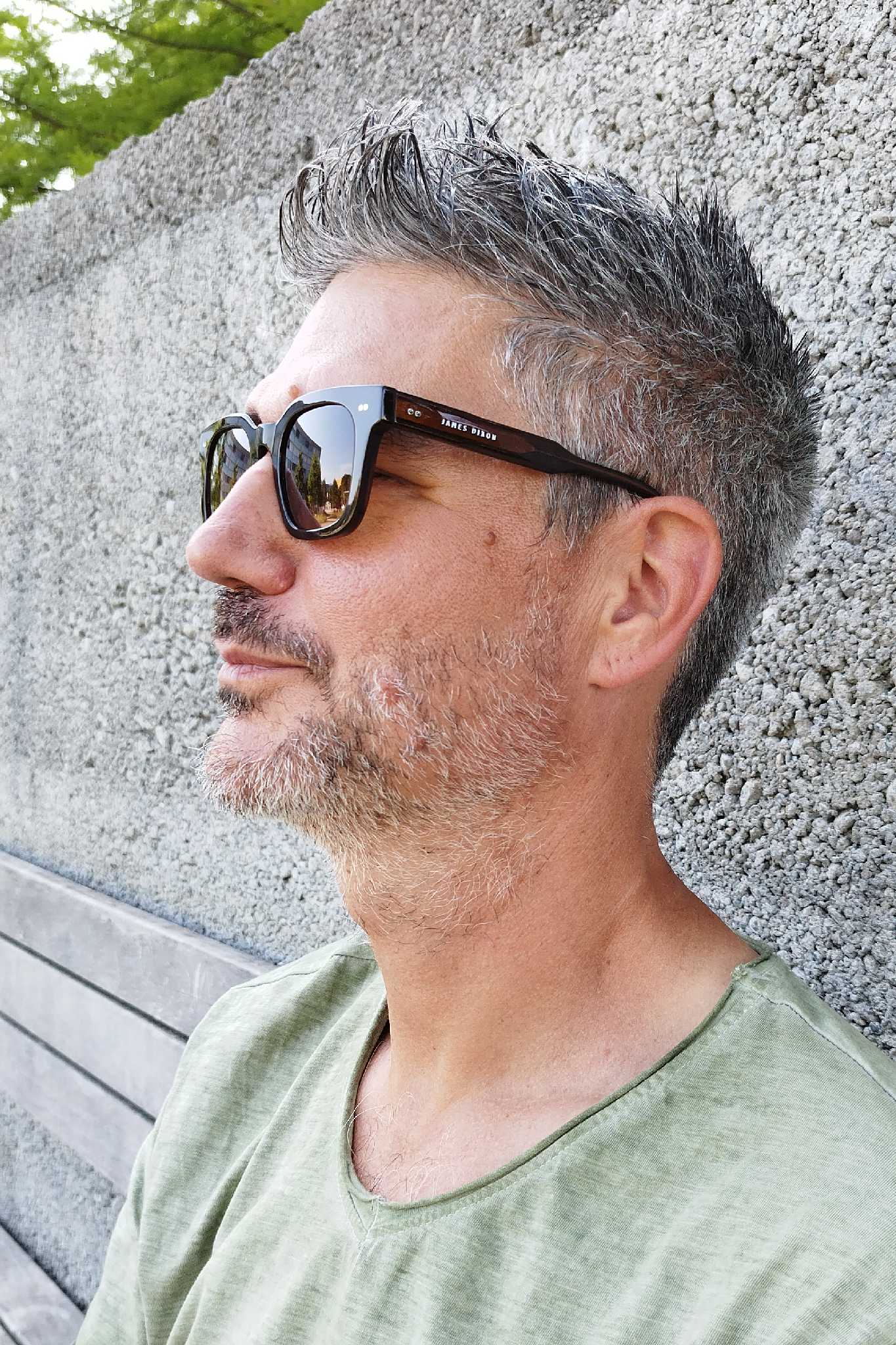 Marrone/Gradiente Marrone – Milton – Squadrata – Acetato – Occhiali da sole